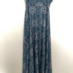 Printed Maxi Skirt